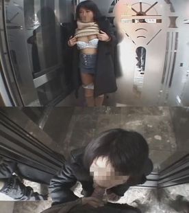 FC2-1742536 - 出会い系で見つけた変態美人妻にEVで露出フェラ！クリ刺激でマン汁とろ～ん♥ビルの階段でも人目を気にしてフェラ発射！ - JAV目錄大全javmenu.com