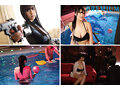 【FANZA限定】囮捜査官ヒビキ-ナイトプール潜入中出し編- 雨宮ひびき 生写真2枚付き 2
