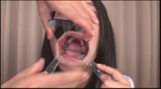 歯フェチ必見！美しい女の口腔内観察！ザーメン発射あり01