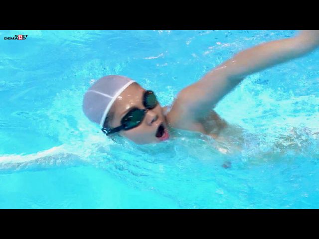 【AIリマスター】全裸水泳2012 全国大会出場経験者 水泳選手 竹内ひなた 7