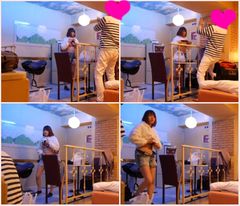 独占販売満喫で生活してるゲーマの美女！！不思議ちゃん系と久々の入浴できるラブホで！（笑）
