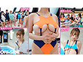 おっぱいポロン！エロすぎ競泳水着の巨乳インストラクターとプールでハーレム中出しレッスン 3