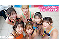 おっぱいポロン！エロすぎ競泳水着の巨乳インストラクターとプールでハーレム中出しレッスン 5