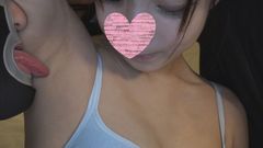 ※10/3まで3980⇒1980★初3P乱交☆ピチピチ現役美人JDの咲良ちゃんが男根2本にムラムラ欲情☆初じめての3Pに大興奮♥チンコ2本丸咥え♥連続生ハメで連続受精中出し♥※特典付