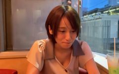 【個人撮影】【素人】モデル体型の激カワ短髪女子がエロ過ぎて困ってます。清楚な顔してここまで凄いとは！